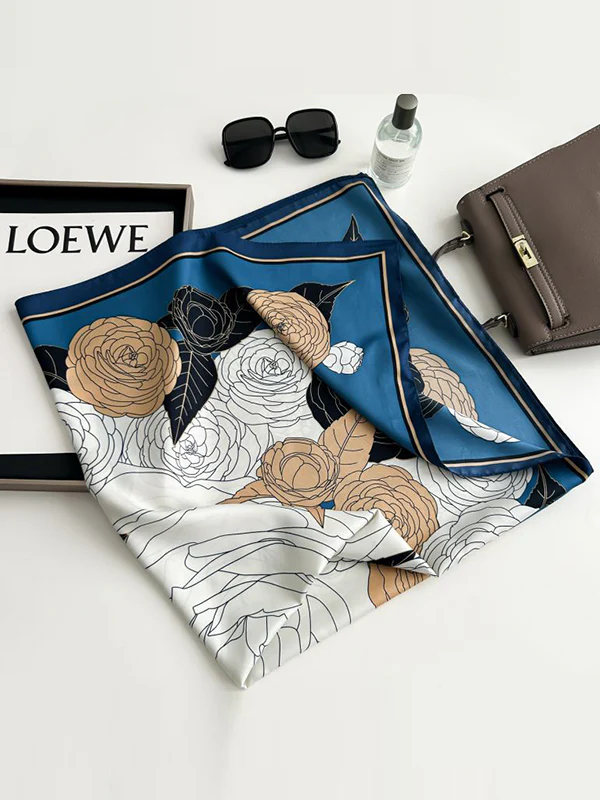 Flower Print Shawl&Scarf - Image 3