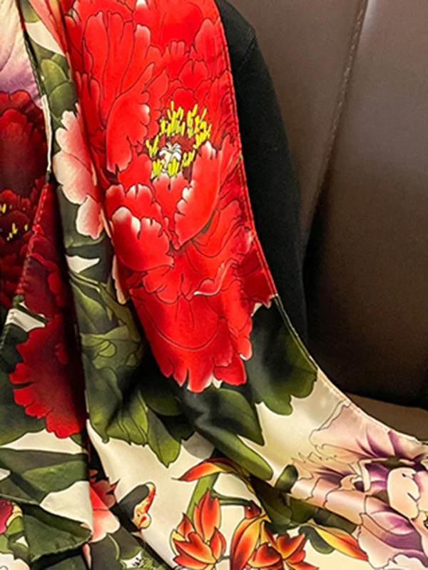 Flower Print Shawl&Scarf - Image 3