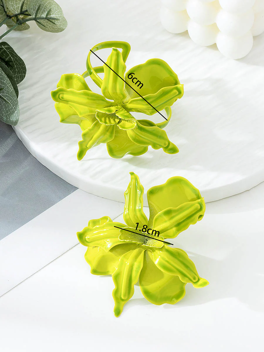 Flower Shape Bracelet Accessories + Rings Accessories - Image 5