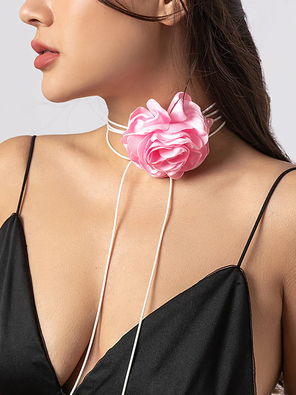 Flower Shape Dainty Necklace Necklaces Accessories - Image 7