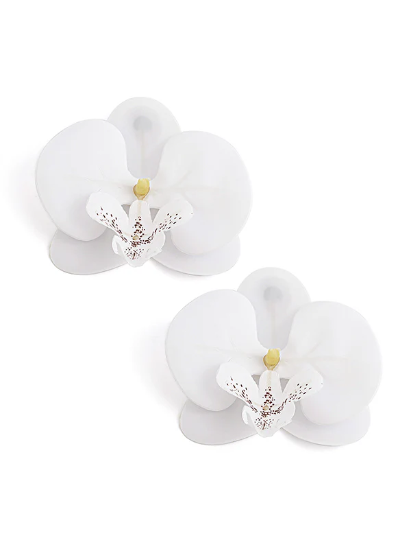 Flower Shape Drop Earrings - Image 14