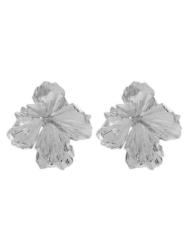 Flower Shape Drop Earrings - Image 6