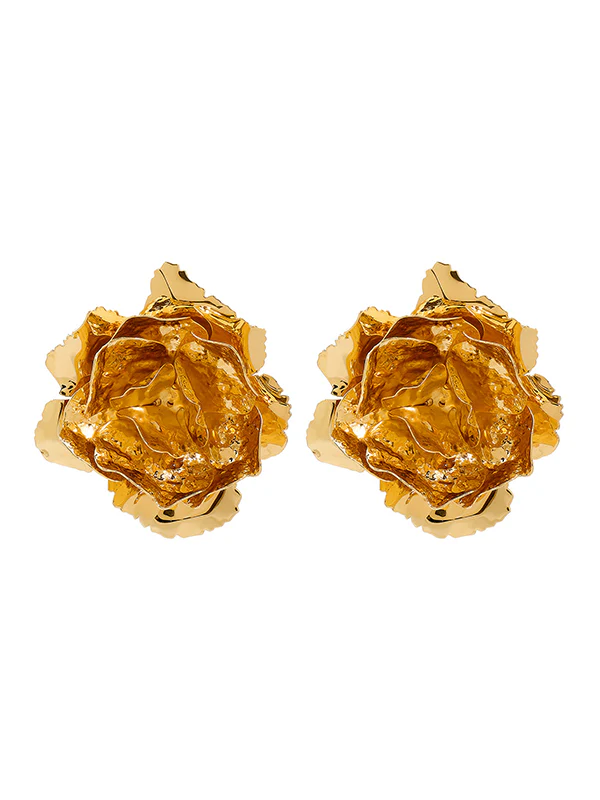 Flower Shape Drop Earrings - Image 7