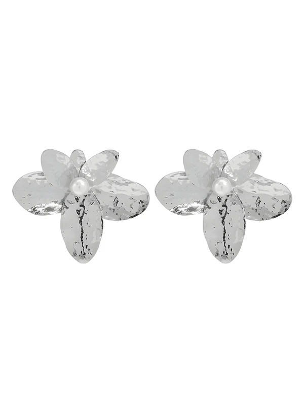 Flower Shape Drop Earrings - Image 6