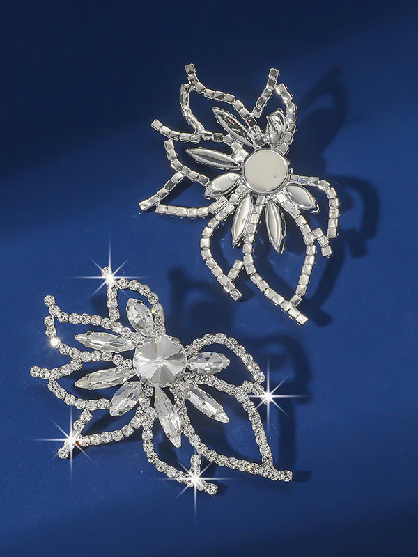 Flower Shape Drop Earrings - Image 11