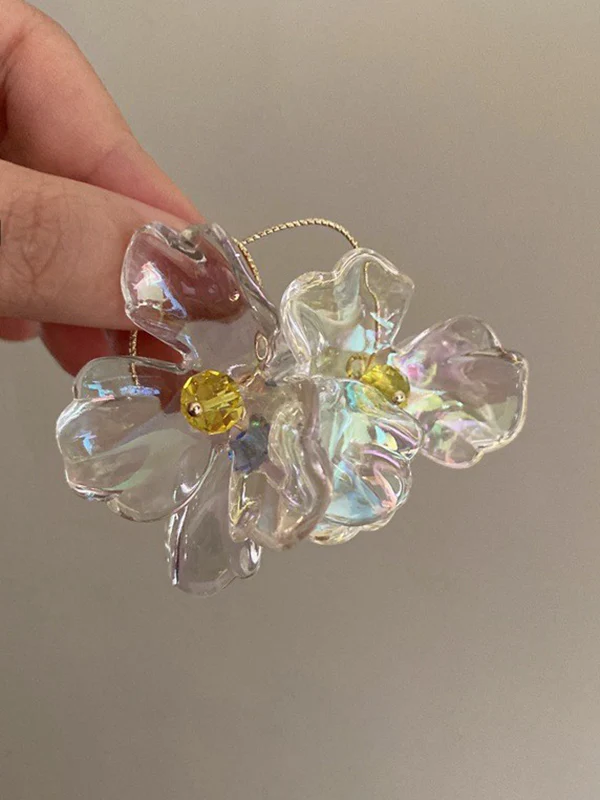Flower Shape Eardrop Earrings Accessories - Image 9