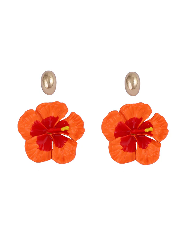 Flower Shape Earrings 3Pcs Accessories + Rings Accessories - Image 10