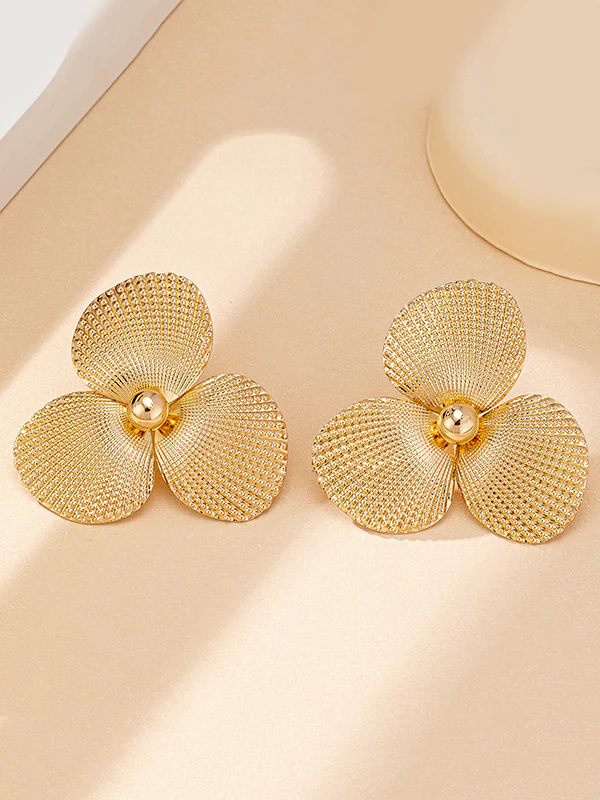 Flower Shape Earrings Accessories - Image 2