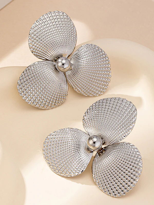 Flower Shape Earrings Accessories - Image 3