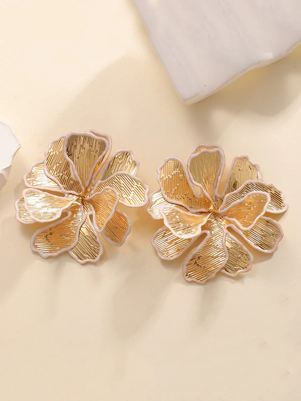 Flower Shape Earrings Accessories - Image 4