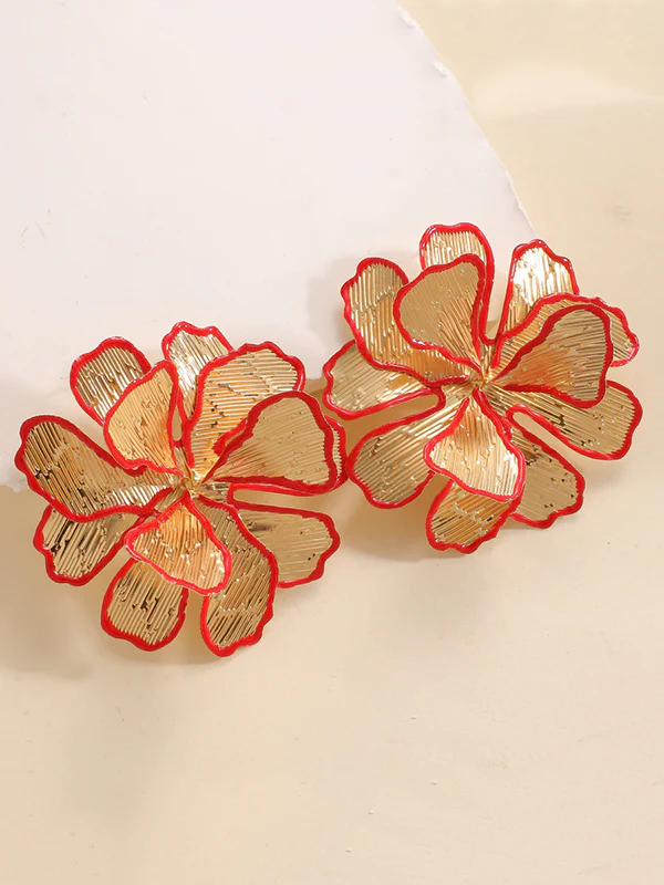 Flower Shape Earrings Accessories - Image 8