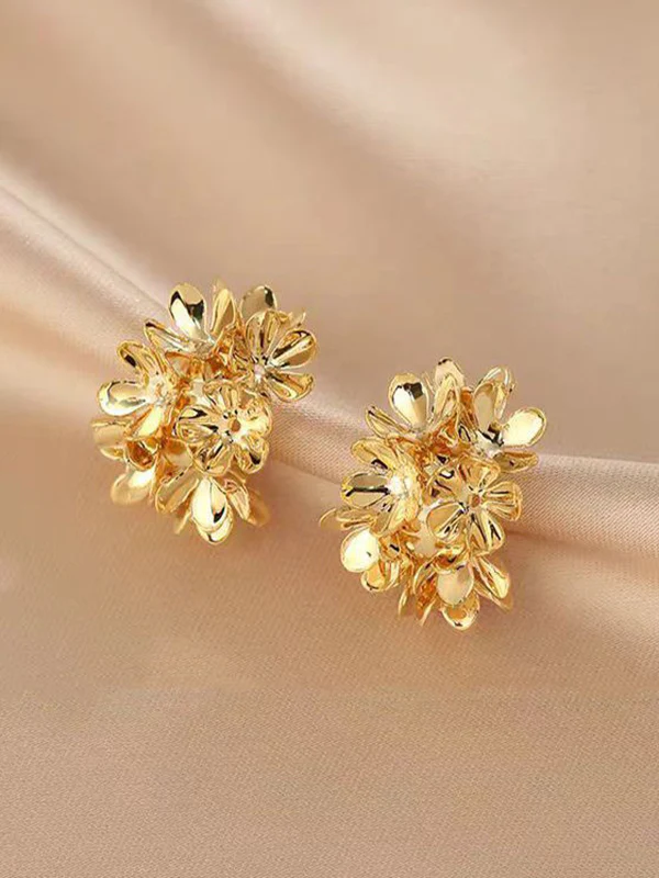 Flower Shape Earrings Accessories - Image 6