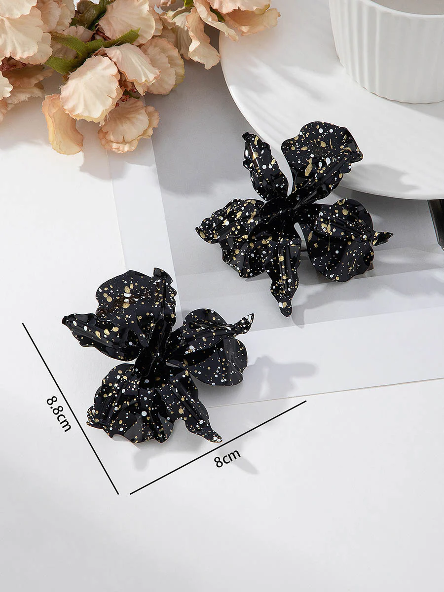 Flower Shape Earrings Accessories - Image 3