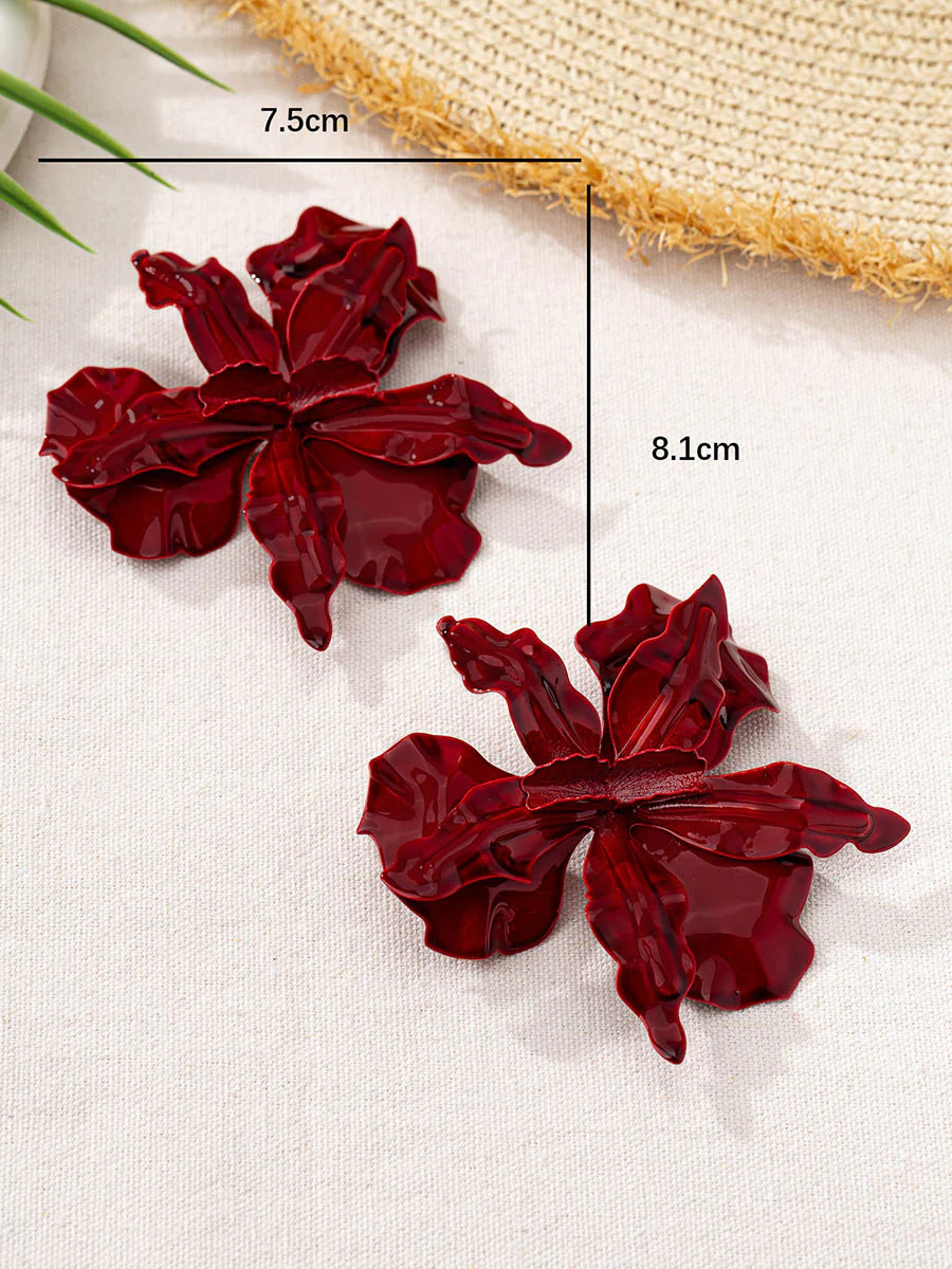 Flower Shape Earrings Accessories - Image 6