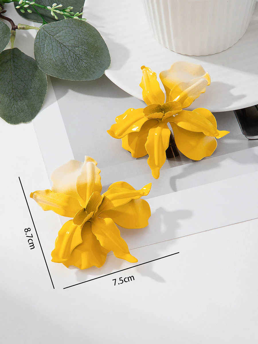 Flower Shape Earrings Accessories - Image 7
