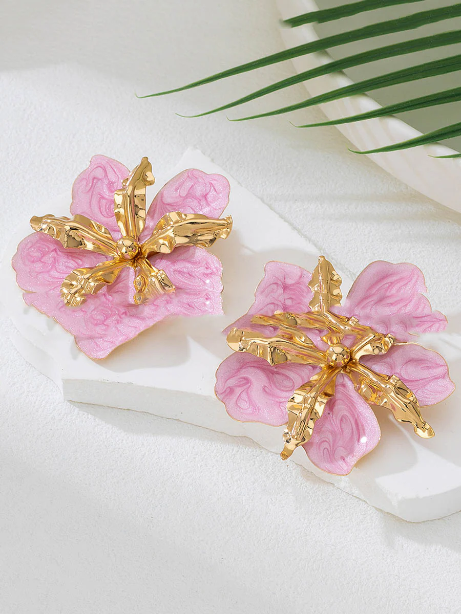 Flower Shape Earrings Accessories - Image 4