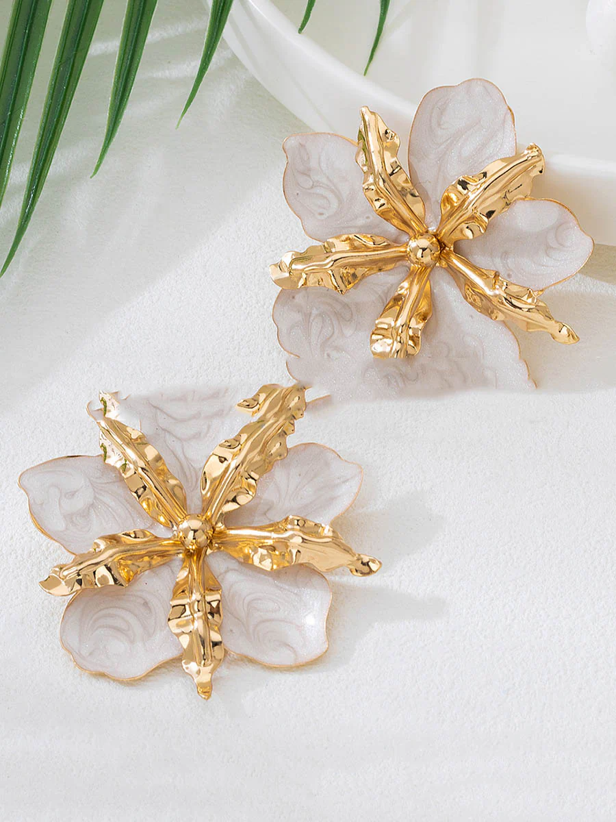 Flower Shape Earrings Accessories - Image 5