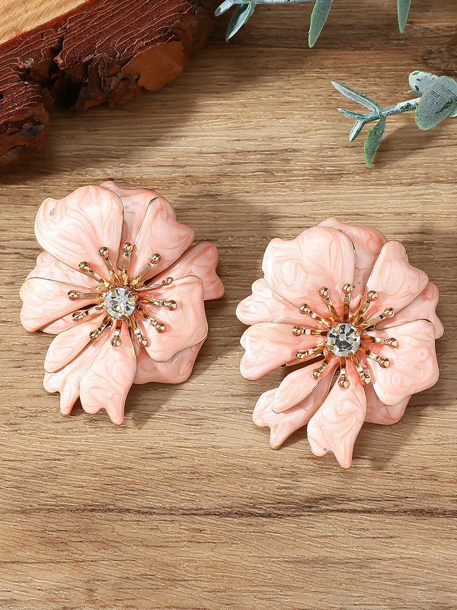 Flower Shape Earrings Accessories - Image 4
