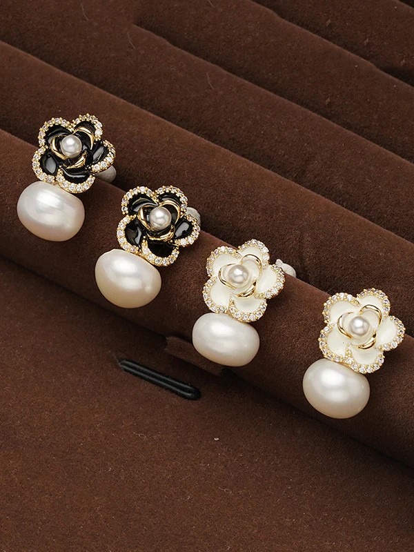 Flower Shape Earrings Accessories - Image 2