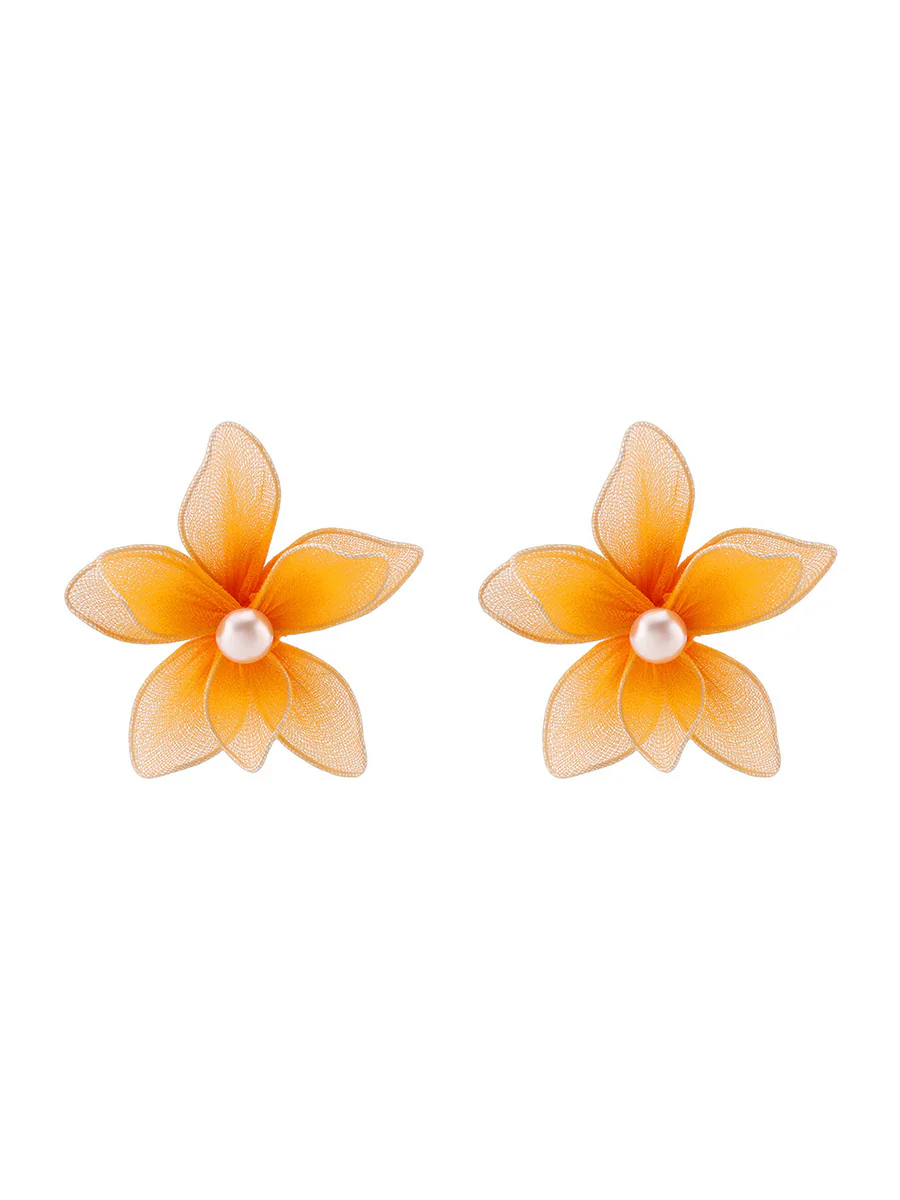 Flower Shape Earrings Accessories - Image 2