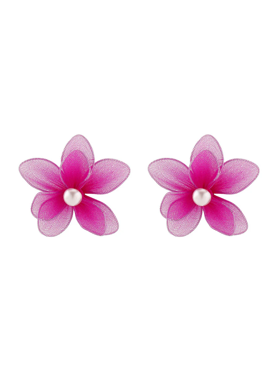 Flower Shape Earrings Accessories - Image 3