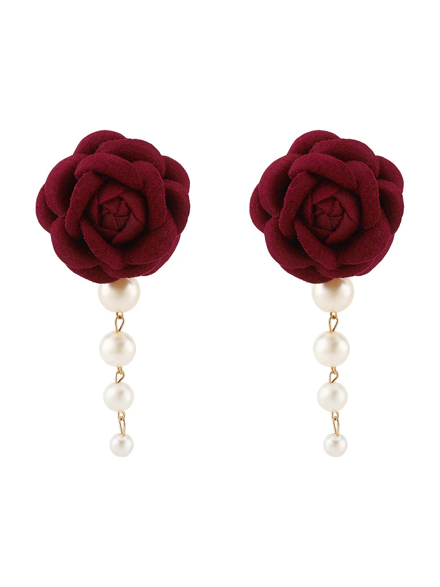 Flower Shape Earrings Accessories - Image 3