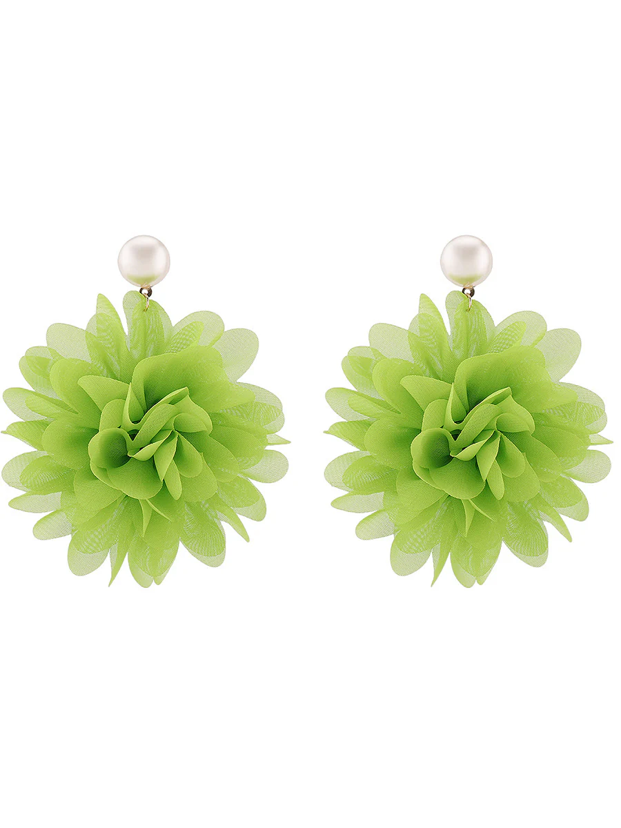 Flower Shape Earrings Accessories - Image 2
