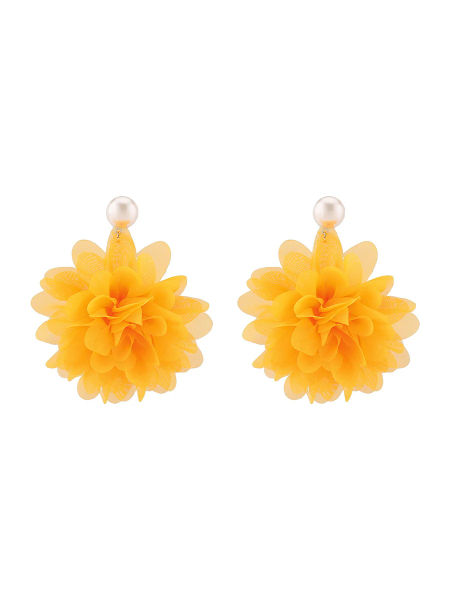 Flower Shape Earrings Accessories - Image 3