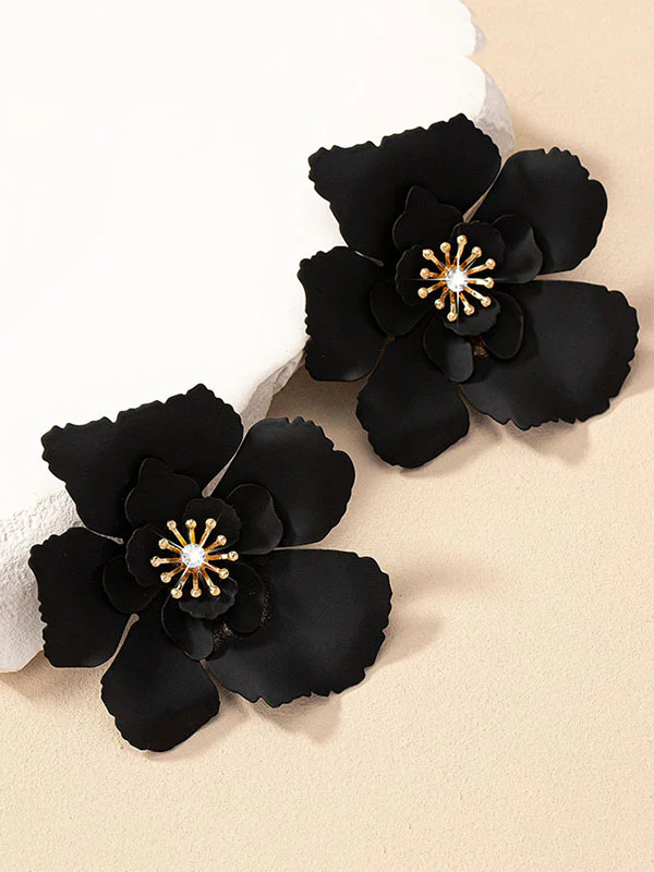 Flower Shape Earrings Accessories - Image 6