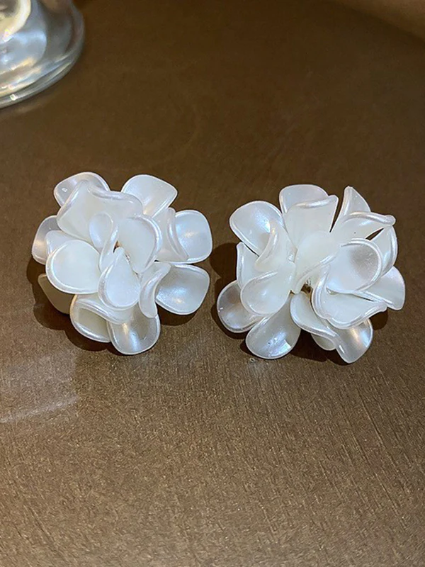 Flower Shape Earrings Accessories - Image 2