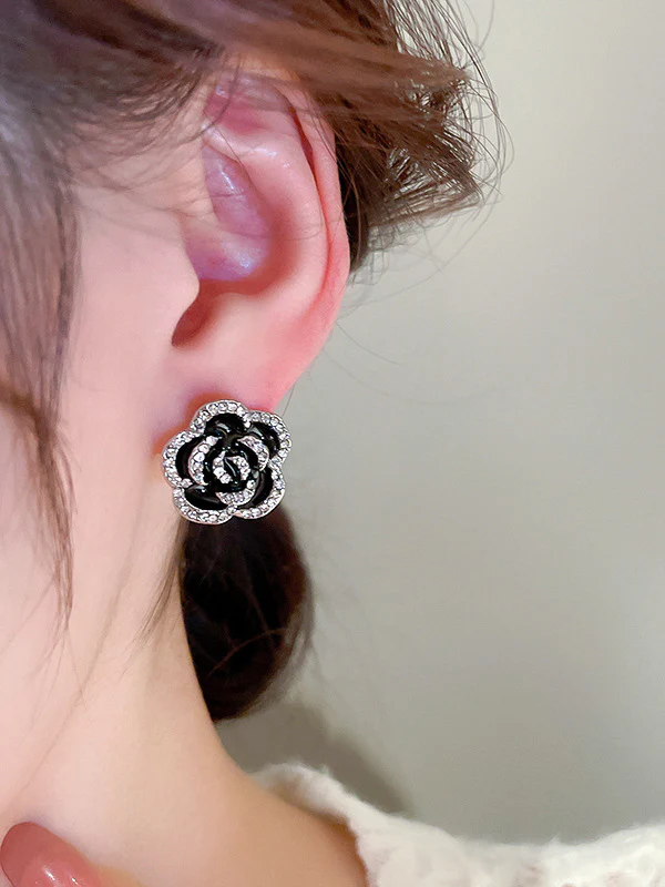 Flower Shape Earrings Accessories - Image 2