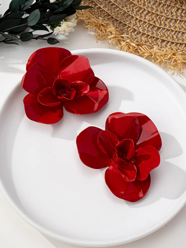 Flower Shape Earrings Accessories - Image 4