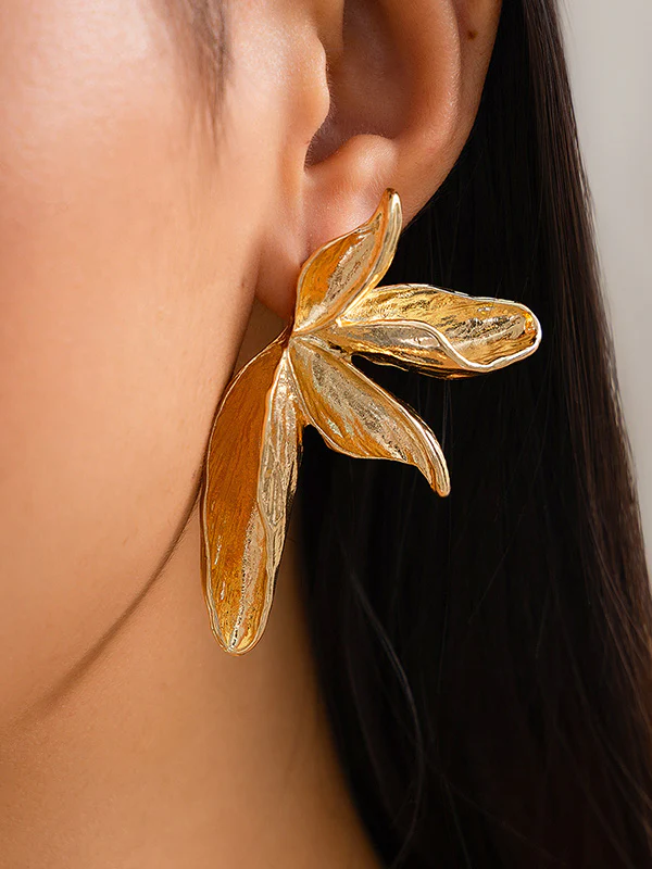 Flower Shape Earrings Accessories - Image 2