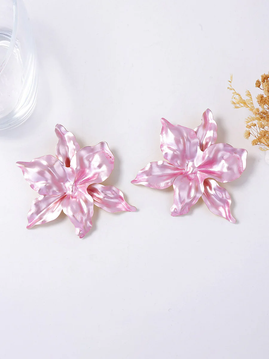 Flower Shape Earrings Accessories - Image 5