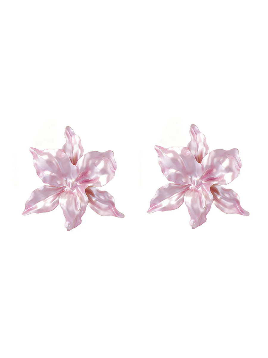 Flower Shape Earrings Accessories - Image 6