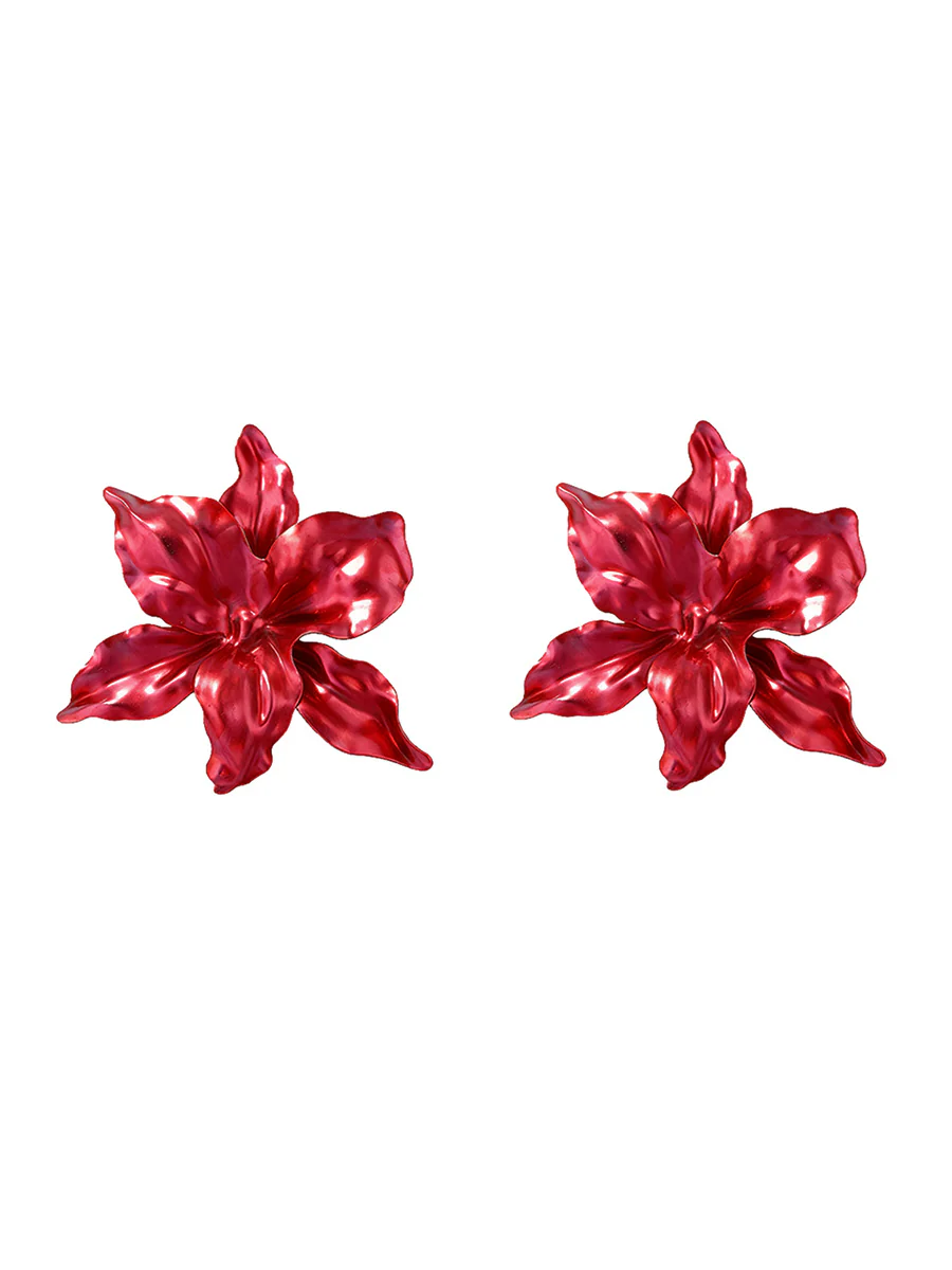 Flower Shape Earrings Accessories - Image 7