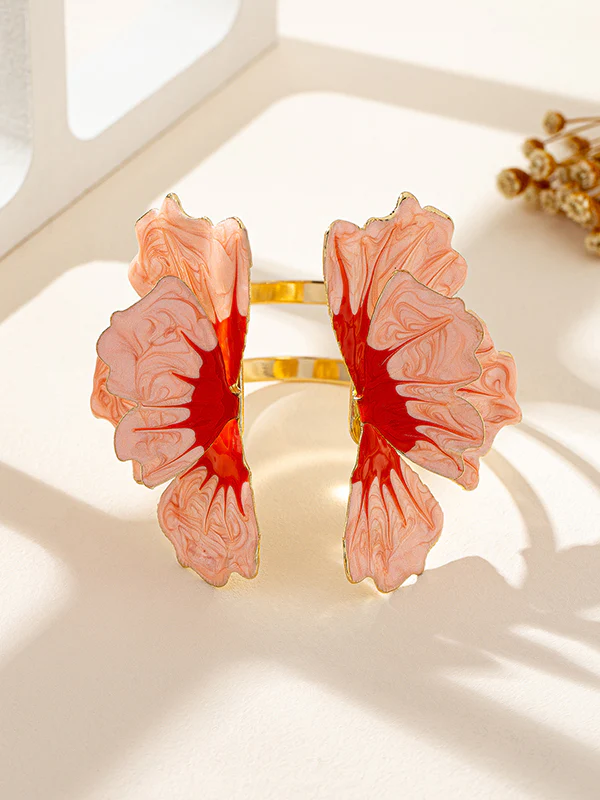 Flower Shape Geometric Bracelet Accessories - Image 3