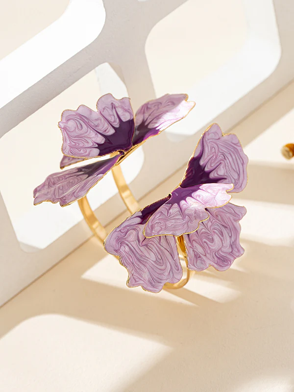 Flower Shape Geometric Bracelet Accessories - Image 4