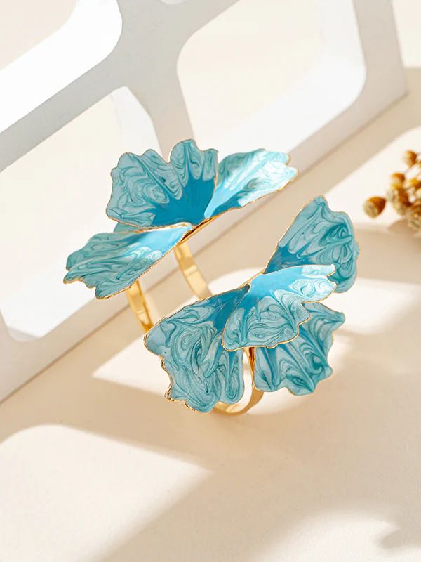 Flower Shape Geometric Bracelet Accessories - Image 5