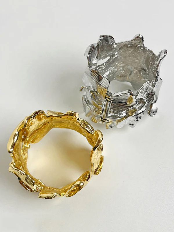 Flower Shape Geometric Ringent Bracelet Accessories - Image 3