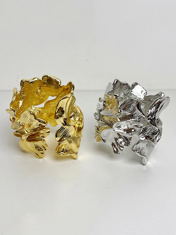 Flower Shape Geometric Ringent Bracelet Accessories - Image 4