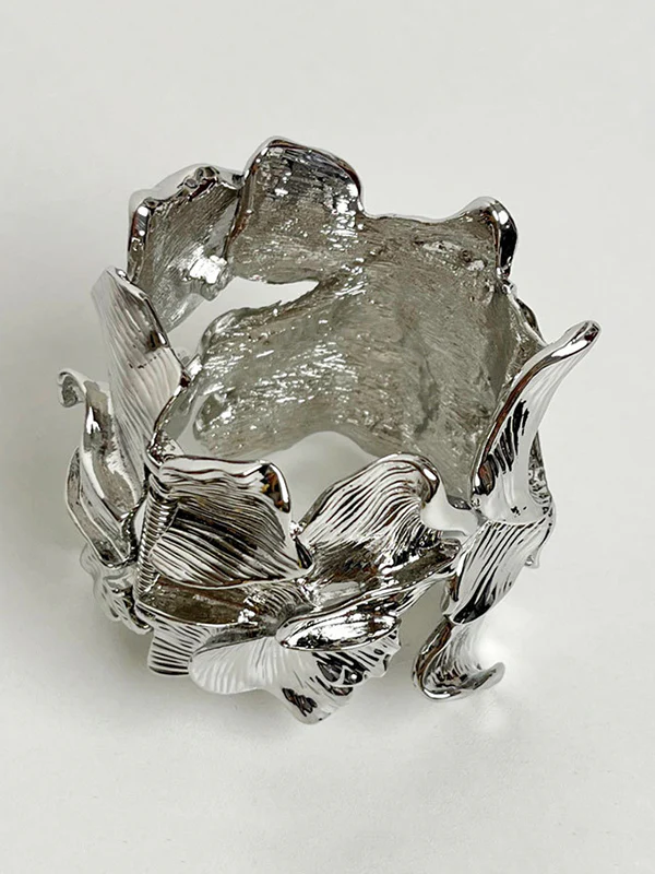 Flower Shape Geometric Ringent Bracelet Accessories - Image 5