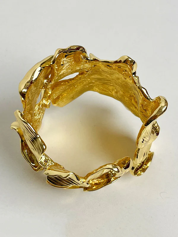 Flower Shape Geometric Ringent Bracelet Accessories - Image 8