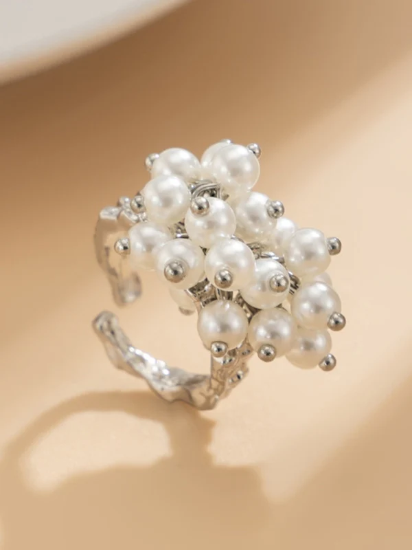 Flower Shape Geometric Rings Accessories - Image 5