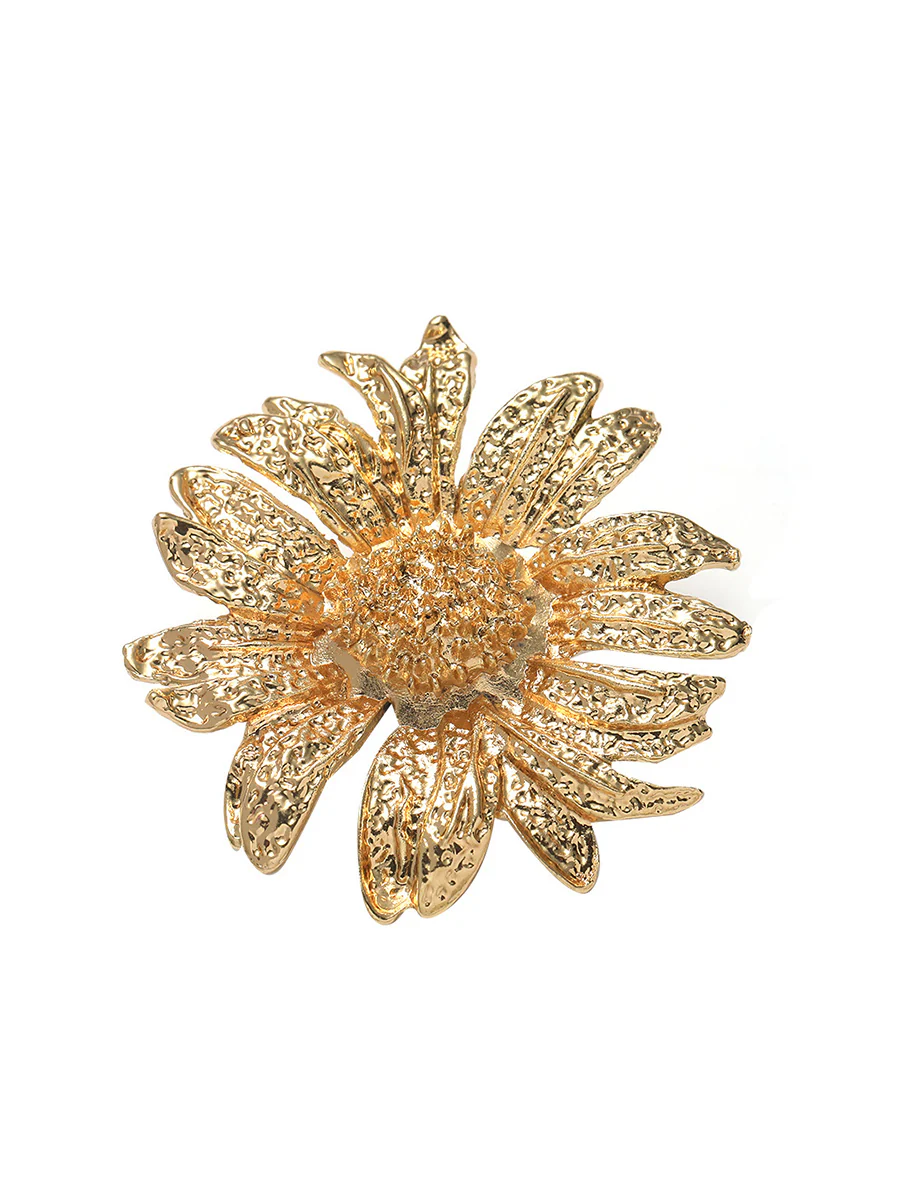 Flower Shape Geometric Rings Accessories - Image 4