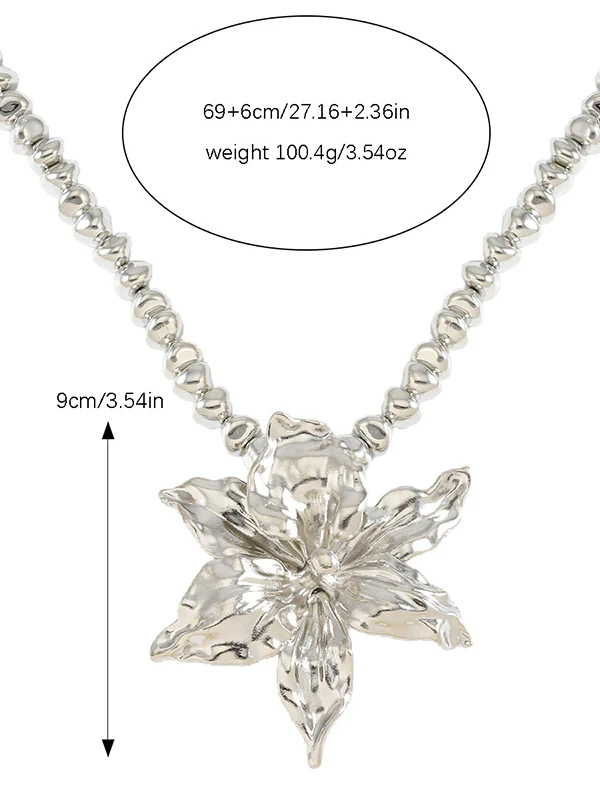 Flower Shape Necklaces Accessories - Image 8