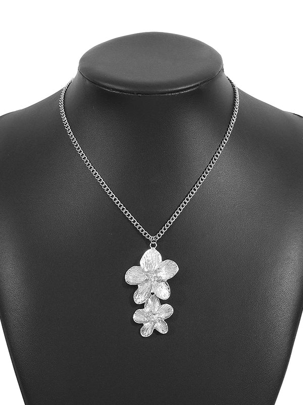 Flower Shape Necklaces Accessories + Rings Accessories - Image 13