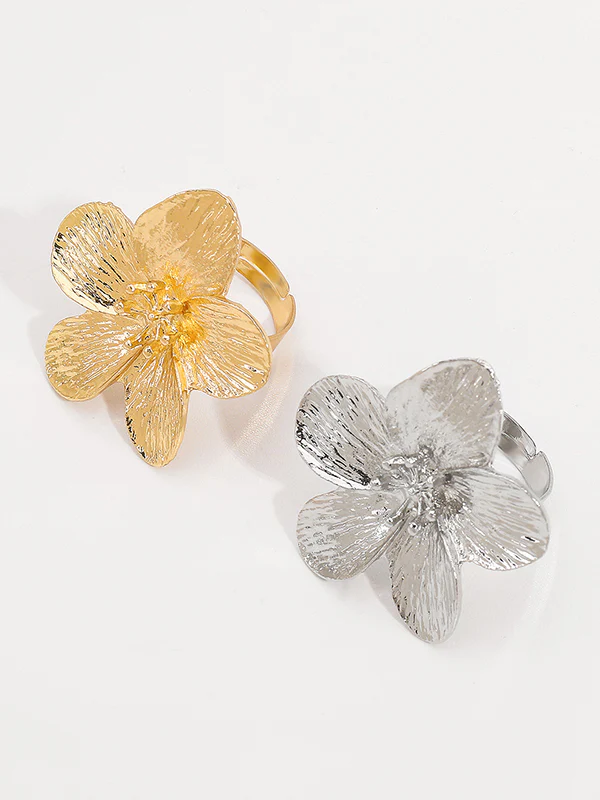 Flower Shape Necklaces Accessories + Rings Accessories - Image 8