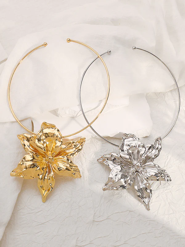 Flower Shape Ringent Necklaces Accessories - Image 3