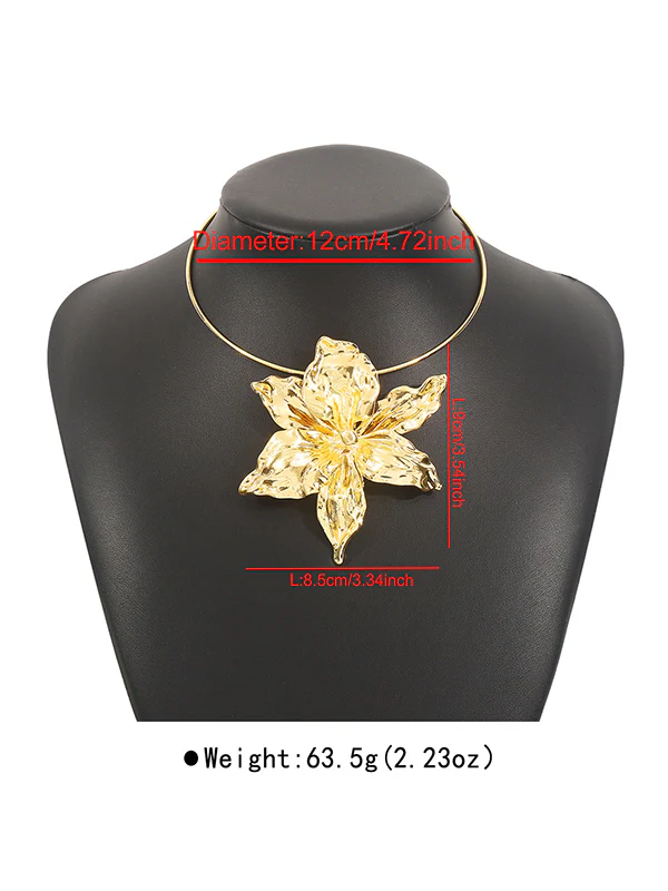 Flower Shape Ringent Necklaces Accessories - Image 7